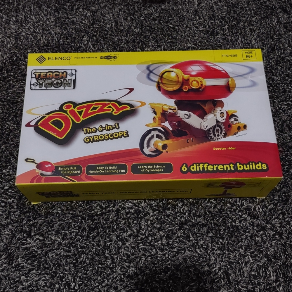 Dizzy The 6-in-1 Gyroscope Toy